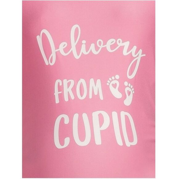 NEW MATERNITY "Delivery From Cupid" Graphic T-Shirt size M and L - Picture 5 of 6